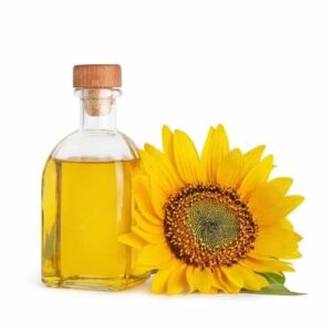 Refined Sunflower Cooking Oil in clear bottle with pale yellow color – premium healthy oil exported wholesale by LPL SRL GIDA
